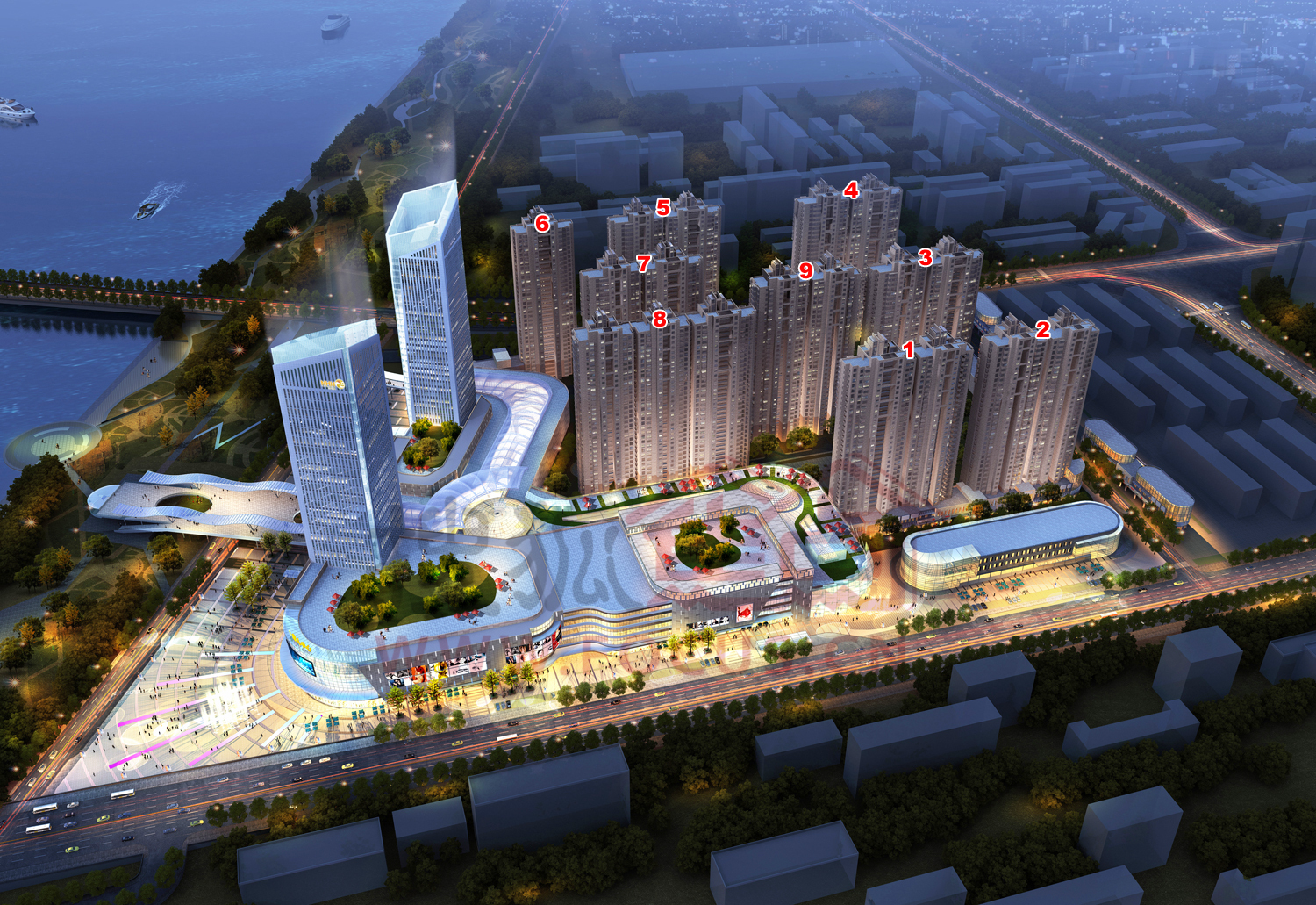 唐人中心·濱河不夜城